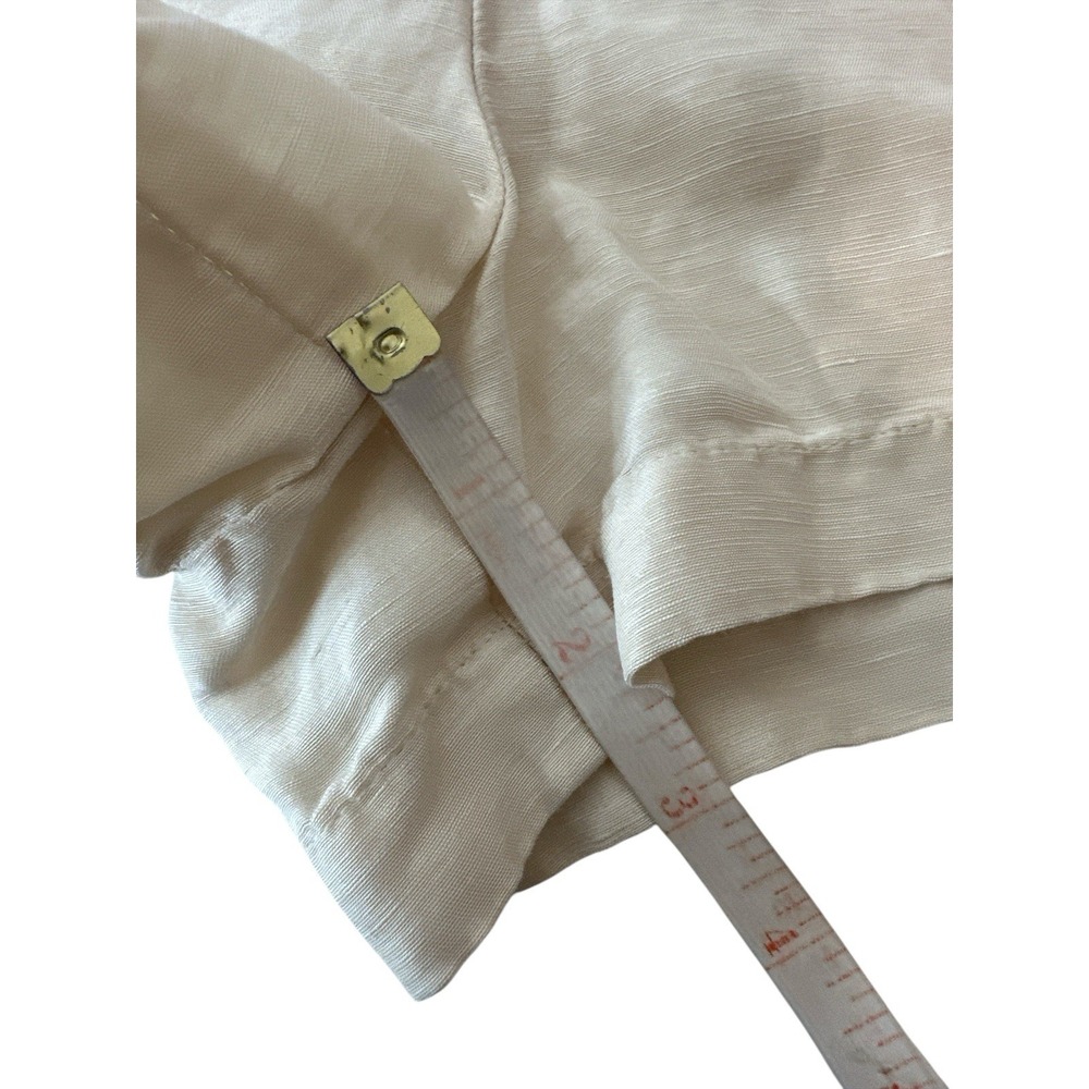 Joie Brenten High Waist Shorts Women Size 8 Linen Blend‎ Beach Summer Outdoor - Picture 8 of 9